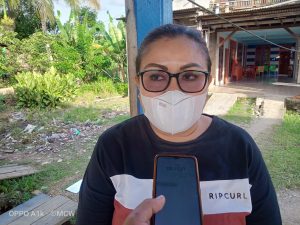 Kepala Seksi Surveilans dan Imunisasi Dinas Kesehatan kabupaten Teluk Bintuni, Berliana Dolok Saribu