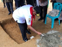 Paulus Waterpauw Letakkan Batu Pertama Pembangunan Gedung Gereja Bethel Papua Di Bintuni