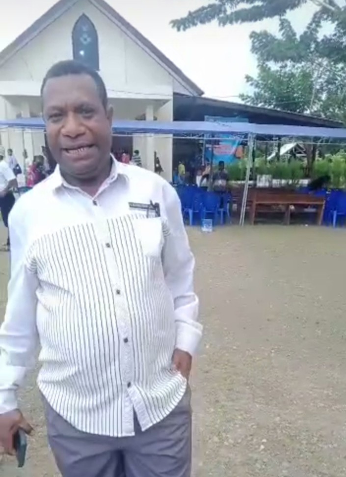 Ketua Klasis GKI Klasis Manokwari, Pdt.Melkianus Warfandi S.Si, Teol