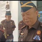 Sekretaris Jaksa Agung Muda Pembinaan (Sesjambin) Kejaksaan Agung RI ,DR.Mohamad Dhofir,SH,.MH saat bertemu awak media di Kejaksaan Negeri Manokwari, Rabu (26/7)