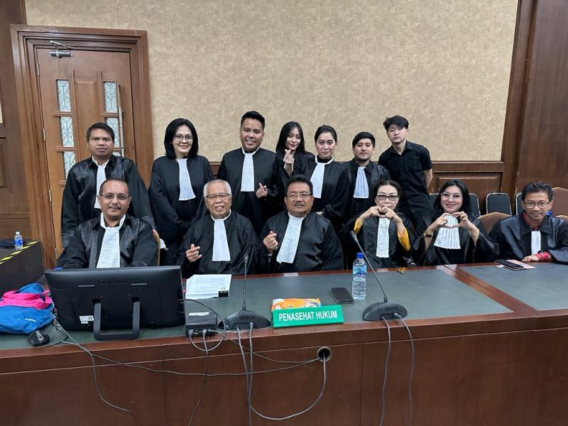 Tim Kuasa Hukum Mantan Gubernur Papua, Lukas Enembe. 