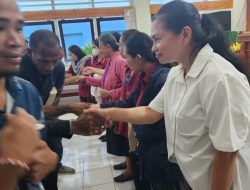 PKBM Penabur Bersama Yayasan PESAT Manokwari Menggelar Ibadah Bersama Di Lapas Kelas II B Manokwari