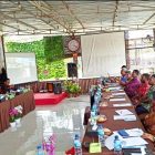 Bupati Teluk Bintuni pimpin Rapat Teknis untuk sayembara lomba cipta lagu Mars dan Hymne Kabupaten Teluk Bintuni. Sabtu (9/9) 
