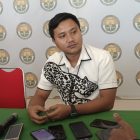 Kasat Reskrim Polres Teluk Bintuni, Iptu Tomi Samuel Marbun saat memberikan keterangan kepada awak media. (10/9) 