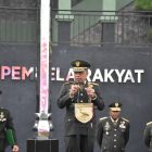 Pangdam XVIII/Kasuari, Mayjen TNI Ilyas Alamsyah, S.E., M.Tr.(Han)., CGCAE., saat memberikan arahan pada upacara peringatan Hari Kesaktian Pancasila yang digelar di lapangan upacara Makodam, Trikora, Arfai 1, Manokwari, Papua Barat, pada Minggu (1/10/2023). Foto : Saragih 