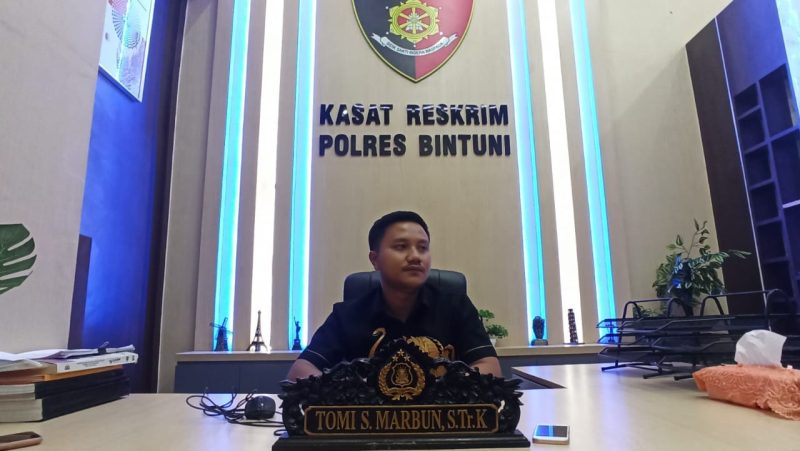Kasatreskrim Polres Teluk Bintuni, Iptu Tomi Samuel Marbun