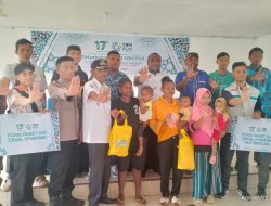 PLN Bintuni Salurkan 60 Paket Gizi dalam Program Cegah Stunting di Manimeri