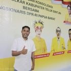 Ketua DPD Partai Golkar Teluk Bintuni, Yohanis Manibuy, SE