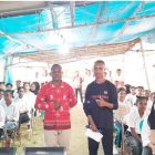 Kegiatan ospek ini dilaksanakan oleh  Sekretaris I IMP -TB Yeremias Orocomna dan Kordinator Kerohanian IMP-TB Ignatius Orocomna. Foto: Istimewa. 