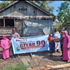 Peringatan 33 Tahun Akabri 1990: Kegiatan Bansos di Distrik Tomu sebagai Bentuk Pengabdian untuk Masyarakat Kurang Mampu