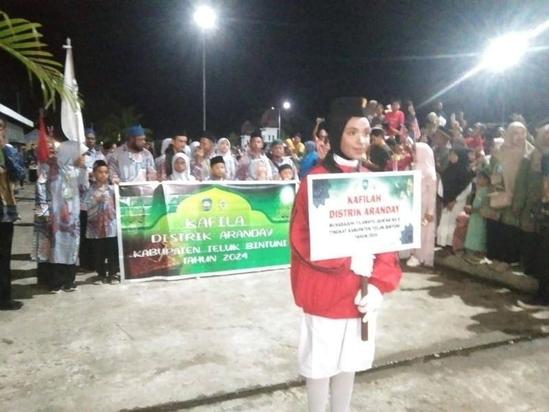 Pembukaan Musabaqah Tilawatil Qur'an (MTQ) ke-X tingkat kabupaten Teluk Bintuni. (Foto : TIM Mediaprorakyat.com) 
