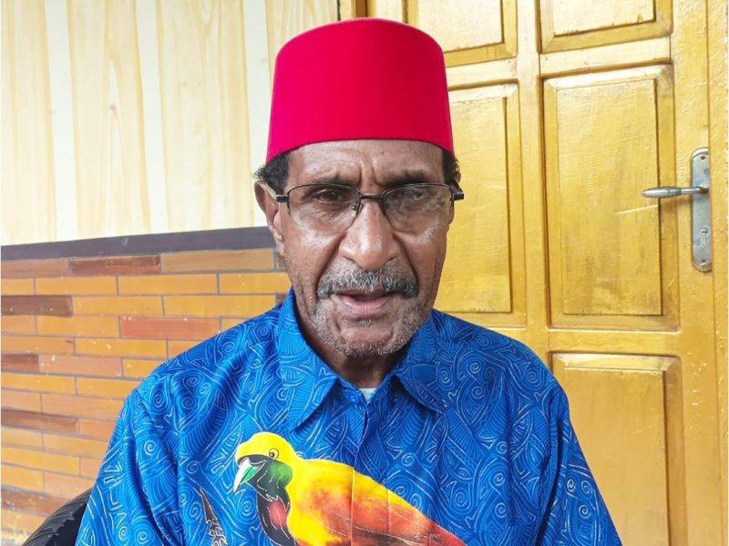 Abdul Samad Bauw, anggota Majelis Rakyat Papua Barat (MRPB) dari unsur Agama Islam