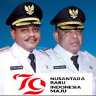 Bupati Teluk Bintuni, Dr. Ir. Petrus Kasihiw, MT dan Wakil Bupati Teluk Bintuni, Matret Kokop, SH
