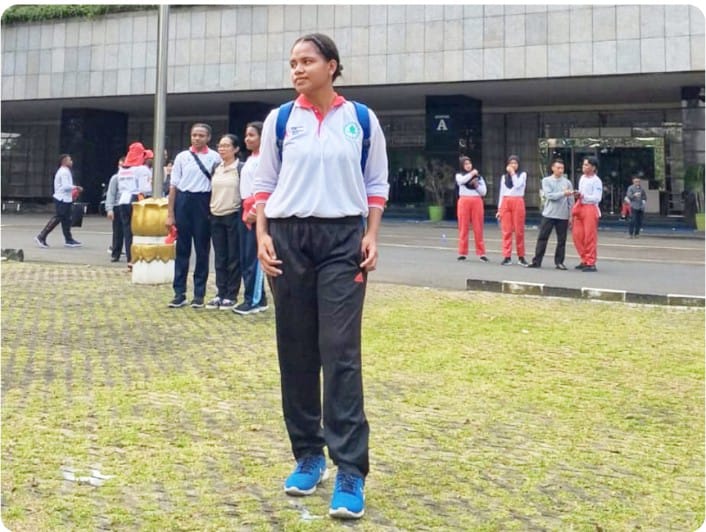 Noviska Maria Fenetiruma lolos seleksi menjadi petugas Paskibra di Kementerian Pendidikan, Kebudayaan, Riset, dan Teknologi (Kemendikbudristek) Republik Indonesia untuk perayaan HUT RI ke-79 pada 17 Agustus 2024 di Jakarta.
