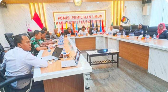 Rapat Kordinasi KPU Teluk Bintuni