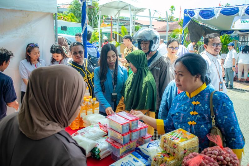 Susana Pasar Murah Yang digelar Oleh Bank Indonesia Perwakilan Papua Barat,Rabu(5/3/25)