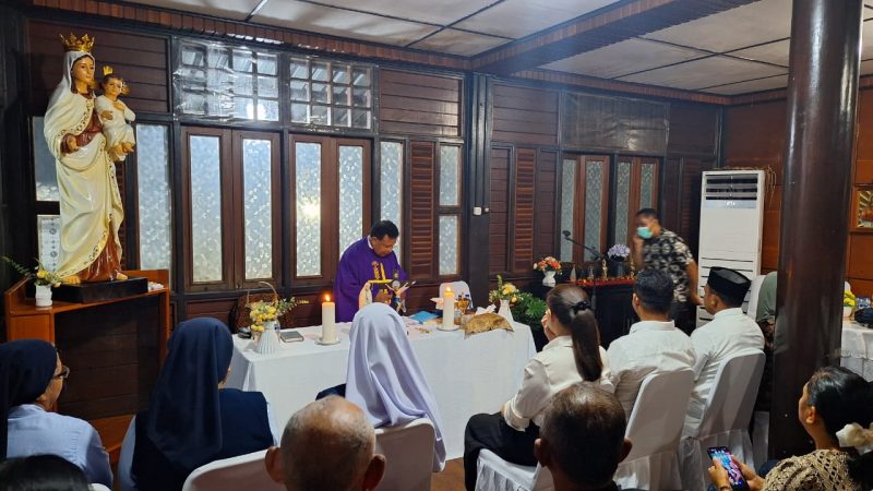 Dilantik sebagai Bupati dan Wakil Bupati Teluk Bintuni, Yohanis Manibuy - Joko Lingara Gelar Ibadah Syukur