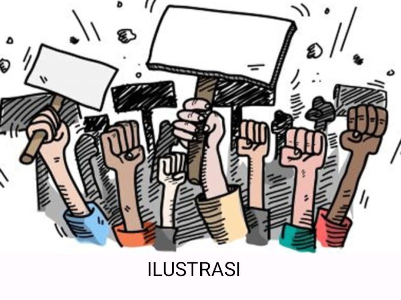  Gambar Ilustrasi : 
Para pemuda Suku Sumuri menyuarakan tuntutan kepada Genting Oil dan Pemerintah Kabupaten Teluk Bintuni agar segera merealisasikan janji terkait hak asasi manusia dan dampak lingkungan proyek migas di Distrik Sumuri.