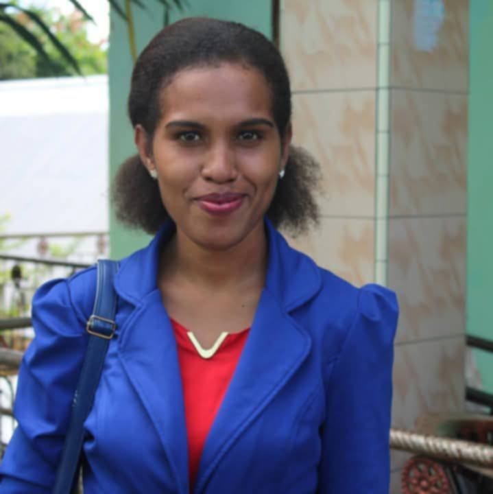 Maria Kebar, perempuan dari suku Mpur.