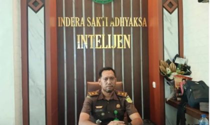 Kepala Seksi Intelijen Kejari Teluk Bintuni, Alfsisius Adrian Sombo, S.H.