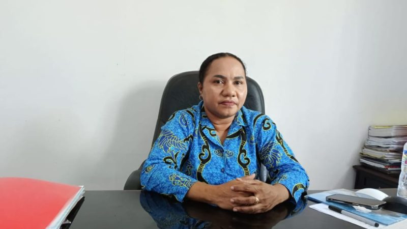 Kepala UPT Pendapatan Samsat Teluk Bintuni, Yarini Rumbino