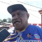 Kepala Ombudsman Perwakilan Papua Barat, Amos Atkana saat ditemui wartawan, di Mapolresta Manokwari,Sabtu(28/6/25)