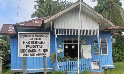 Keterangan Gambar: Kondisi Puskesmas Pembantu (Pustu) di Kampung Sido Makmur yang dinilai sudah tidak layak digunakan. Sumber: Warga Kampung Sido Makmur.