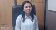 Keterangan Gambar: Kanit PPA Polresta Manokwari, Ipda Tiara Paulin Sitorus, saat bertemu dengan wartawan di ruang kerjanya, Senin (14/7).