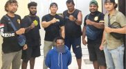 Tim Macan Gunung mengamankan terduga pelaku penikaman anak di bawah umur. Wajah pelaku diburamkan sesuai ketentuan.