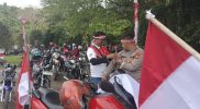 Semarak Merah Putih Warnai Peringatan HUT ke-80 RI di Teluk Bintuni Ratusan Kendaraan Meriahkan Konvoi Kebangsaan.