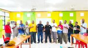 Keterangan Gambar: Suasana musyawarah yang dipimpin oleh Karateker DPD ICAKAP Provinsi Papua, digelar di Aula Pastoran Paroki Agustinus Sangen. (Foto: JS/MPR)