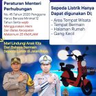 Polres Teluk Bintuni Imbau Warga Tidak Gunakan Sepeda Listrik di Jalan Raya (foto : Humas Polres Teluk Bintuni) 