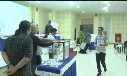 Ketua PWI Papua Barat, Bustam, Hadir di Kongres PWI 2025