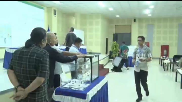 Ketua PWI Papua Barat, Bustam, Hadir di Kongres PWI 2025