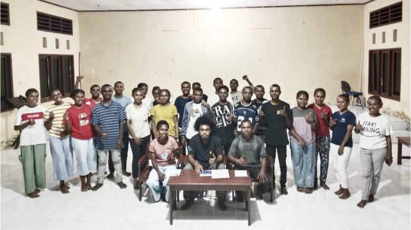 Awali Semester Ganjil, Asrama Mahasiswa Sorong Selatan Manokwari Gelar Rapat Bersama 32 Penghuni