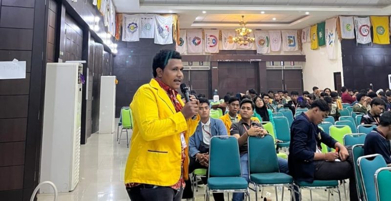 Sekretaris Jendral (Sekjen) Badan Eksekutif Mahasiswa (BEM) Universitas Papua (UNIPA) Anan A. Ahorem