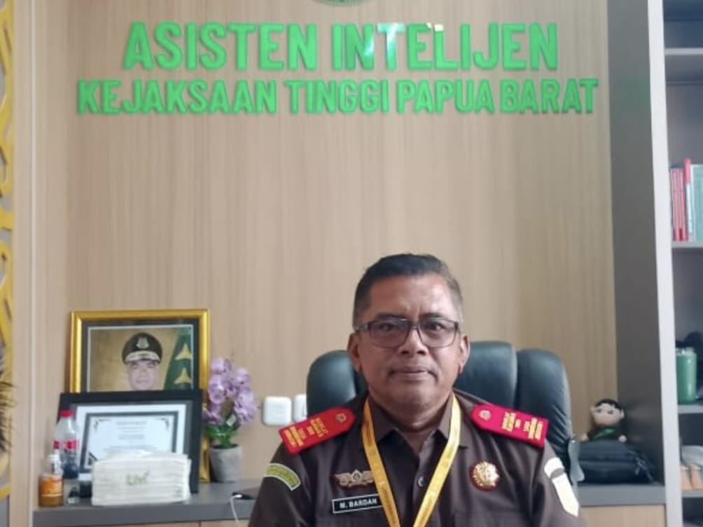 Asisten Intelijen Kejati Papua Barat, M. Bardan