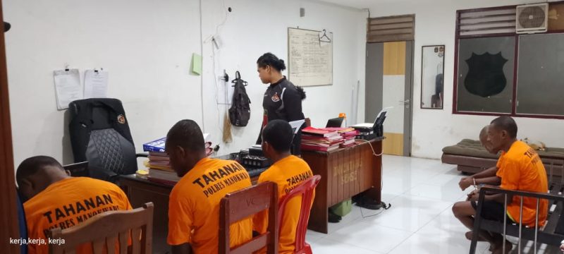 Polresta Manokwari Bekuk Komplotan Pembobol Rumah Kosong, Didominasi Anak di Bawah Umur – Hasil Curian Digunakan untuk Beli Miras dan Ganja